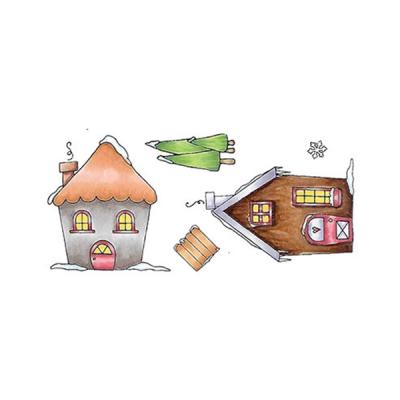 Swiss Pixie Stempel Snow Village